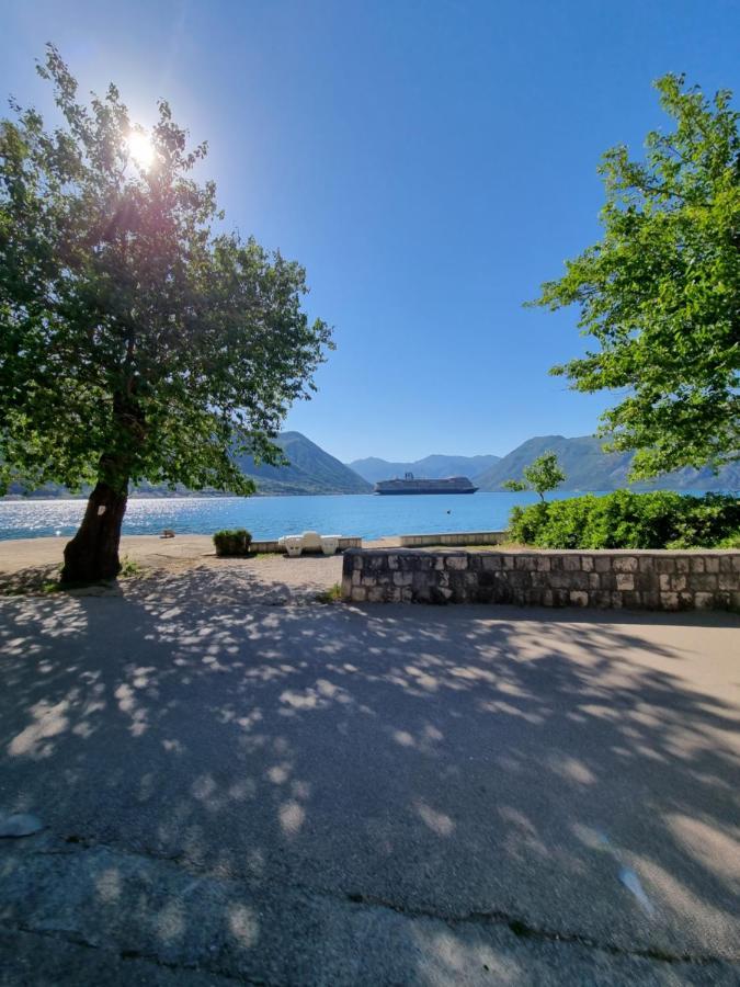 Apartment On The Shore Of The Bay Of Kotor With Free Wi-Fi Экстерьер фото